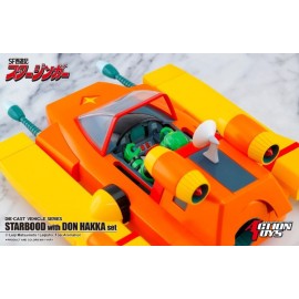 Action toys  West Saga Starzinger Die-cast Vehicle Starbood with Don Hakka Set