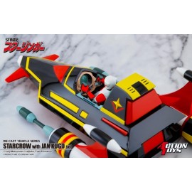 Action toys  West Saga Starzinger Die-cast Vehicle Starcrow with Jan Kugo Set