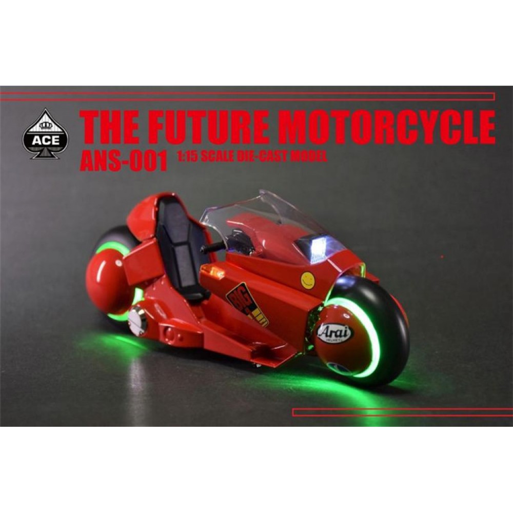 Ace Toyz 1/15 The Future Motorcycle +Biker