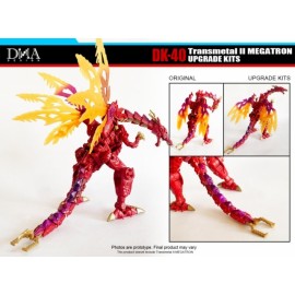 DNA Design - DK-40 Upgrade Kit for Transformers Legacy Transmetal Megatron 