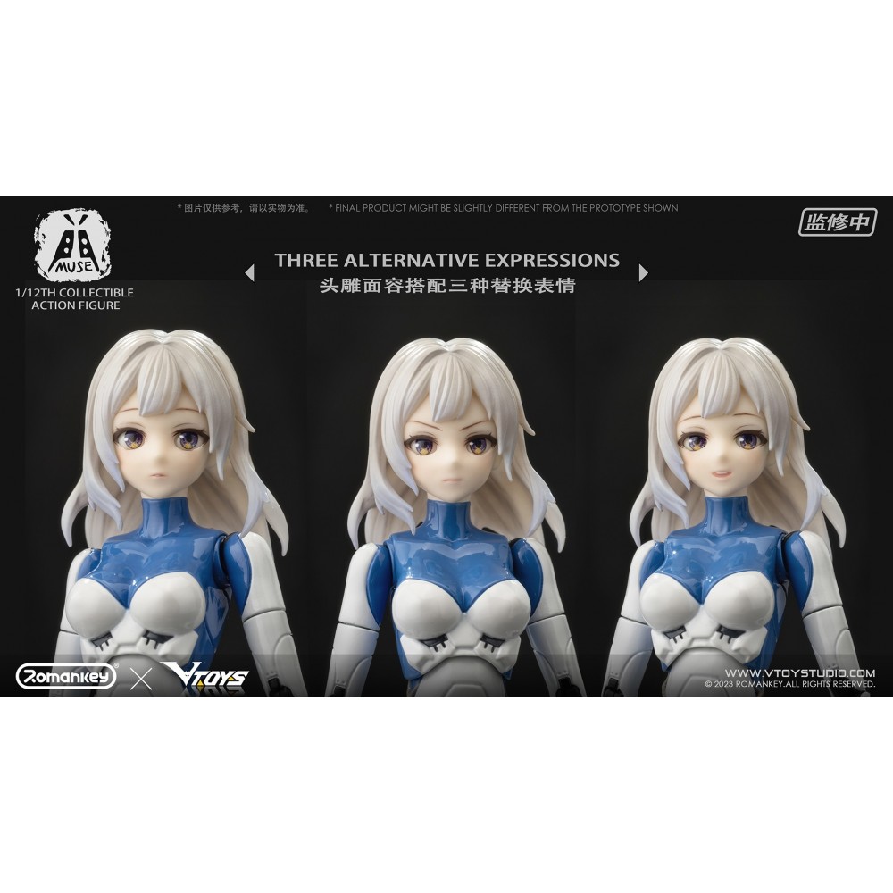 ROMANKEY X VTOYS 1/12 Collectible Action Figure MUSE