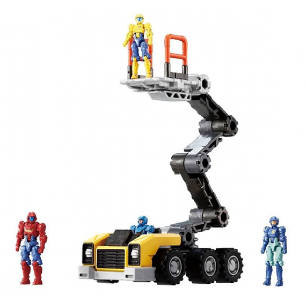 Diaclone DA-105 Dia-Nauts and Lift Machine Set