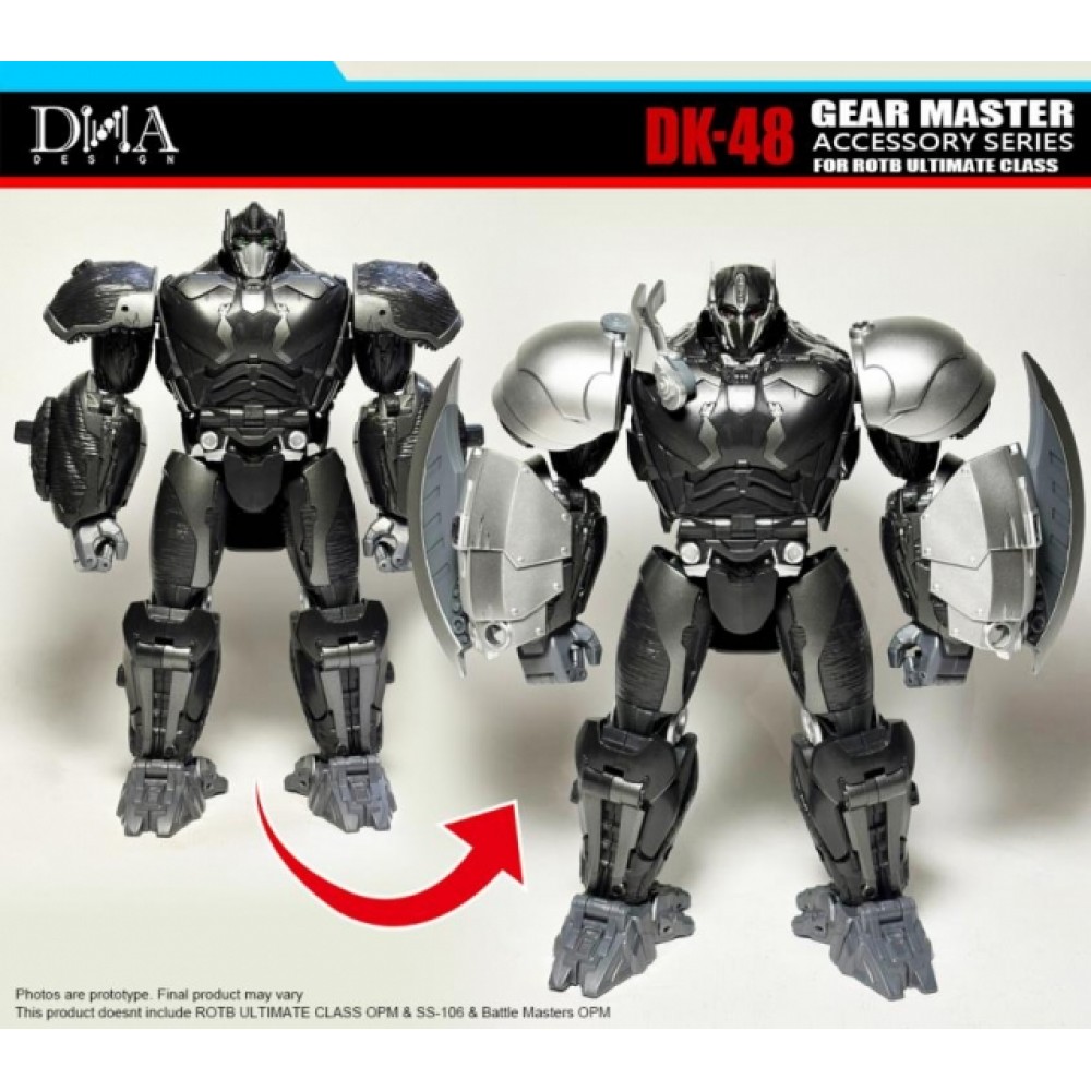 DNA Design - DK-48 Upgrade Kit for Transformers ROTB Ultimate Class Optimus Primal