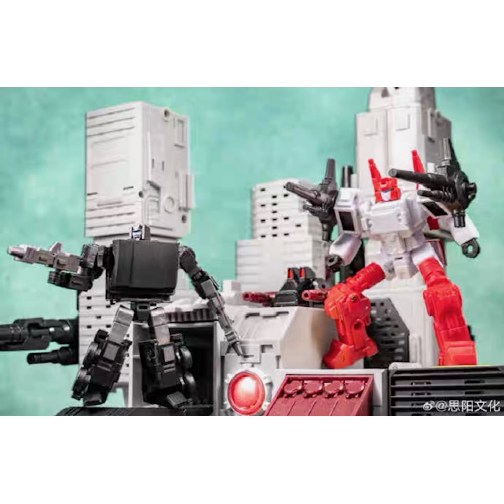  Siyang Culture Kaiyu Model  Y-C001A Six-Gun Scamper Metroplex Guardian Robot 