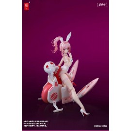 Snail Shell Bunny Girl Aileen + Cyclone  Motorcycle + foot  1/12 Scale 