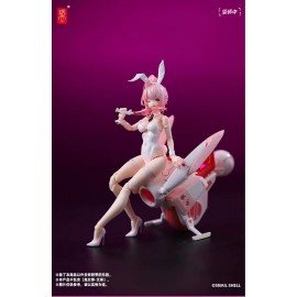 Snail Shell Bunny Girl Aileen + Cyclone  Motorcycle + foot  1/12 Scale 