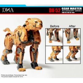 DNA Design - DK-52 Upgrade Kit for Transformers Studio Series 98 Cheetor and 103 Rhinox