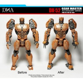 DNA Design - DK-52 Upgrade Kit for Transformers Studio Series 98 Cheetor and 103 Rhinox