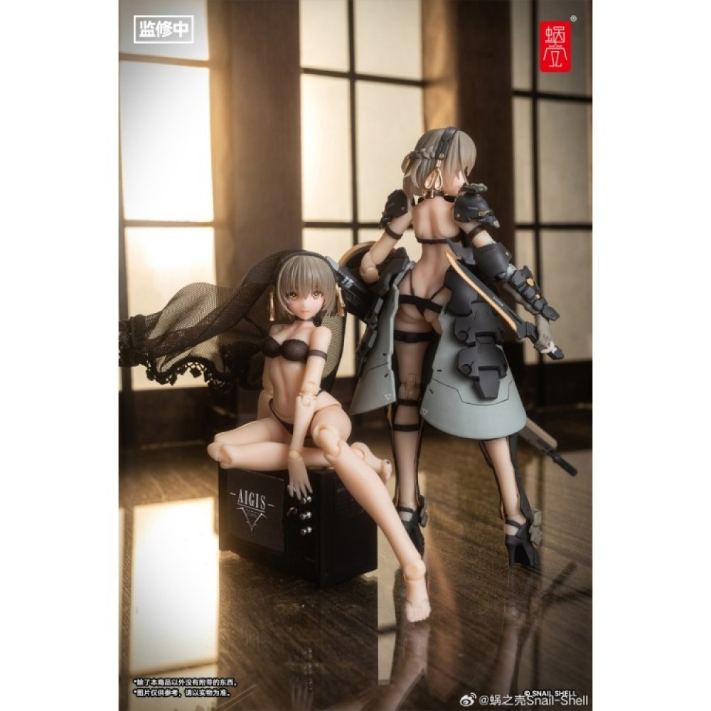 Snail Shell Machine Girl Front Armor Girl Victoria 1/12 scale Action Figure