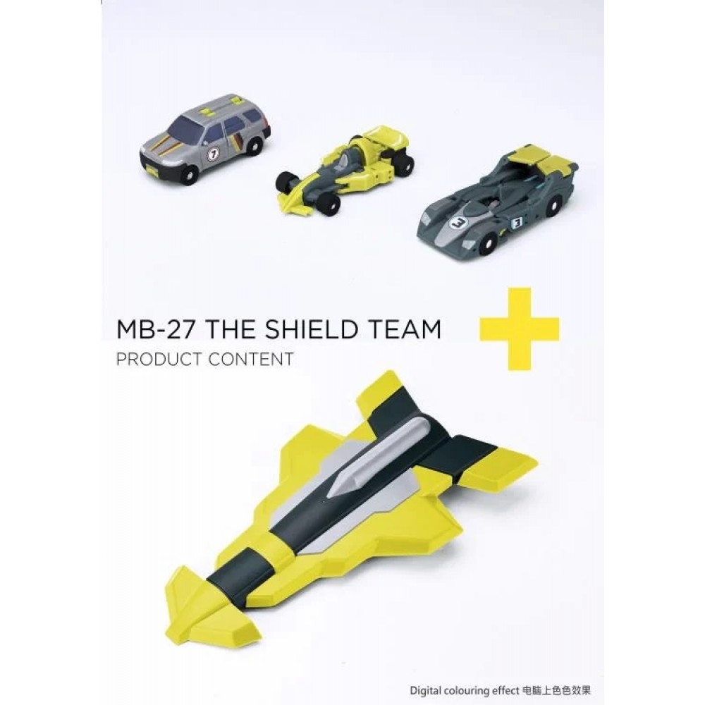 FansHobby Master Builder MB-27 The Shield Team Set of 3