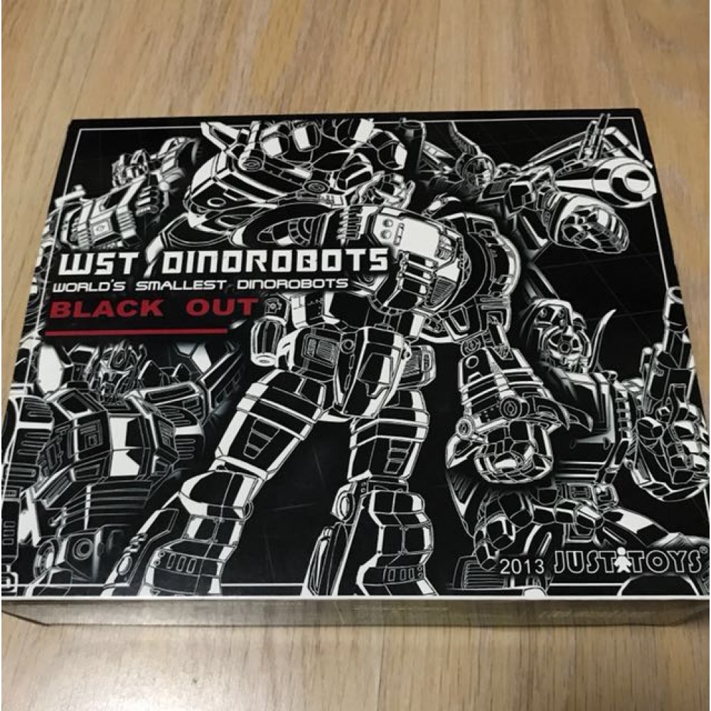 JUSTTOYS Smallest WST Exclusive Black  Dinobot Set 