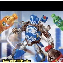 Soda Robot Set of 4