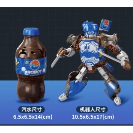 Soda Robot Set of 4