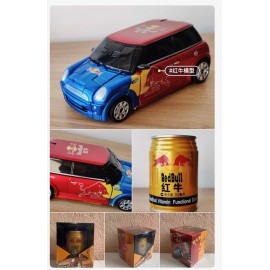 Red Bull transform to Mini Cooper