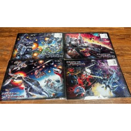 Transformers 40th Anniversary A4 size Folder  set 0f 4