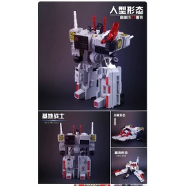 G1 Metroplex 3 change base fighters