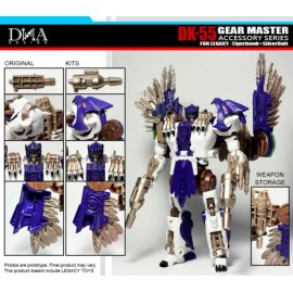 DNA Design - DK-55 Upgrade Kit for Transformers: Legacy United Leader Tigerhawk and Voyager Silverbolt 