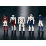 Diaclone DA-107 Dia-Nauts and Female Member Version 2.0   Set of 5 