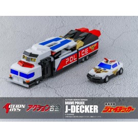 Action Toys Brave Police J-Decker Action Gokin Series J-Decker