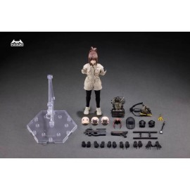 HASUKI 1/12 PA006 IZUMIHAISE Guard Girl Action Figure - Pocket Art Series