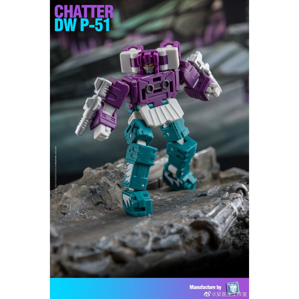 DR. WU - DW-P51 CHATTER  (DW-E05 and DW-E06) (TOY COLOR)