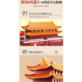 Lijiang culture model 1949 Tianamen Square Robot 