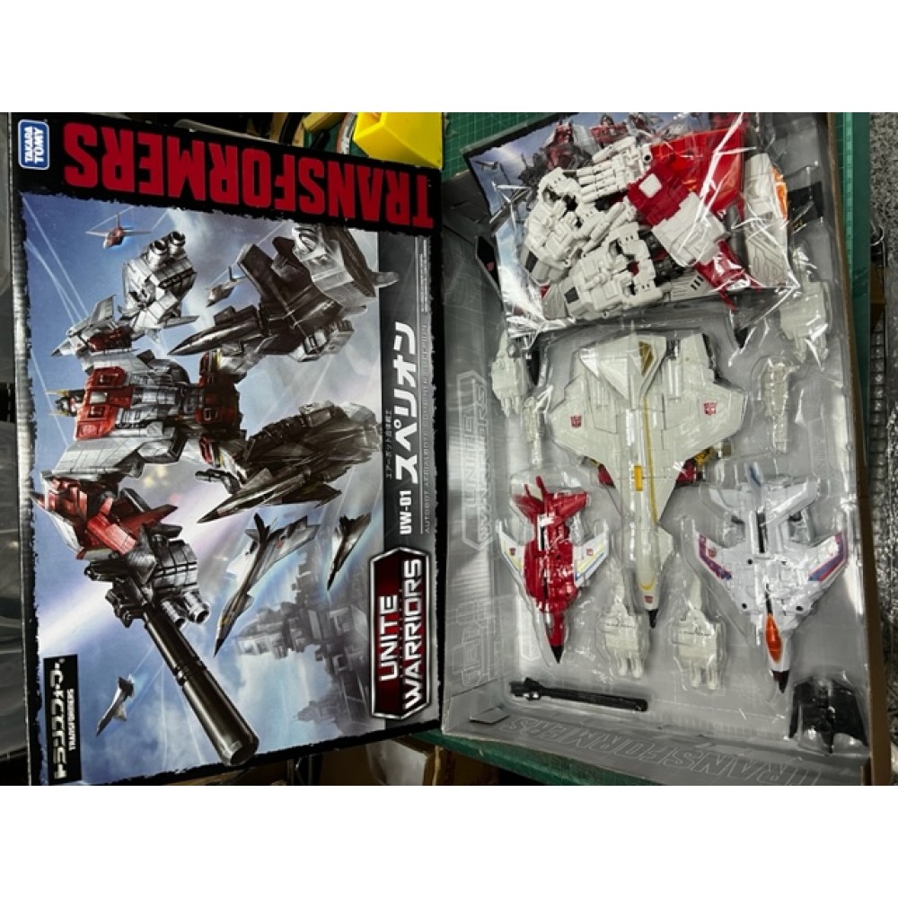TakaraTomy Transformers Unite Warriors UW-01 Superion (USED)