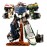 Takaratomy MP MPG Trainbot Raiden Combiner Stand and Sword set 