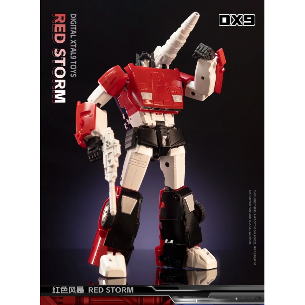 DX9 D21-02  Red Storm Sideswipe (2nd Edition)