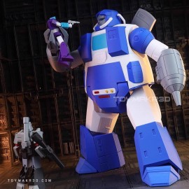   Omega Supreme Guard Blue  3D printed 34 cm Action Figure    