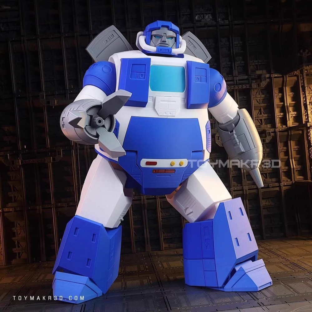   Omega Supreme Guard Blue  3D printed 34 cm Action Figure    