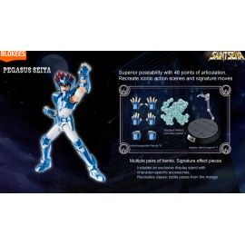Blokees SAINT SEIYA Champion Class golden Model Kit -  Pegasus Seiya + Sagittarius Aiolos