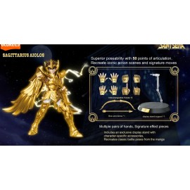 Blokees SAINT SEIYA Champion Class golden Model Kit -  Pegasus Seiya + Sagittarius Aiolos