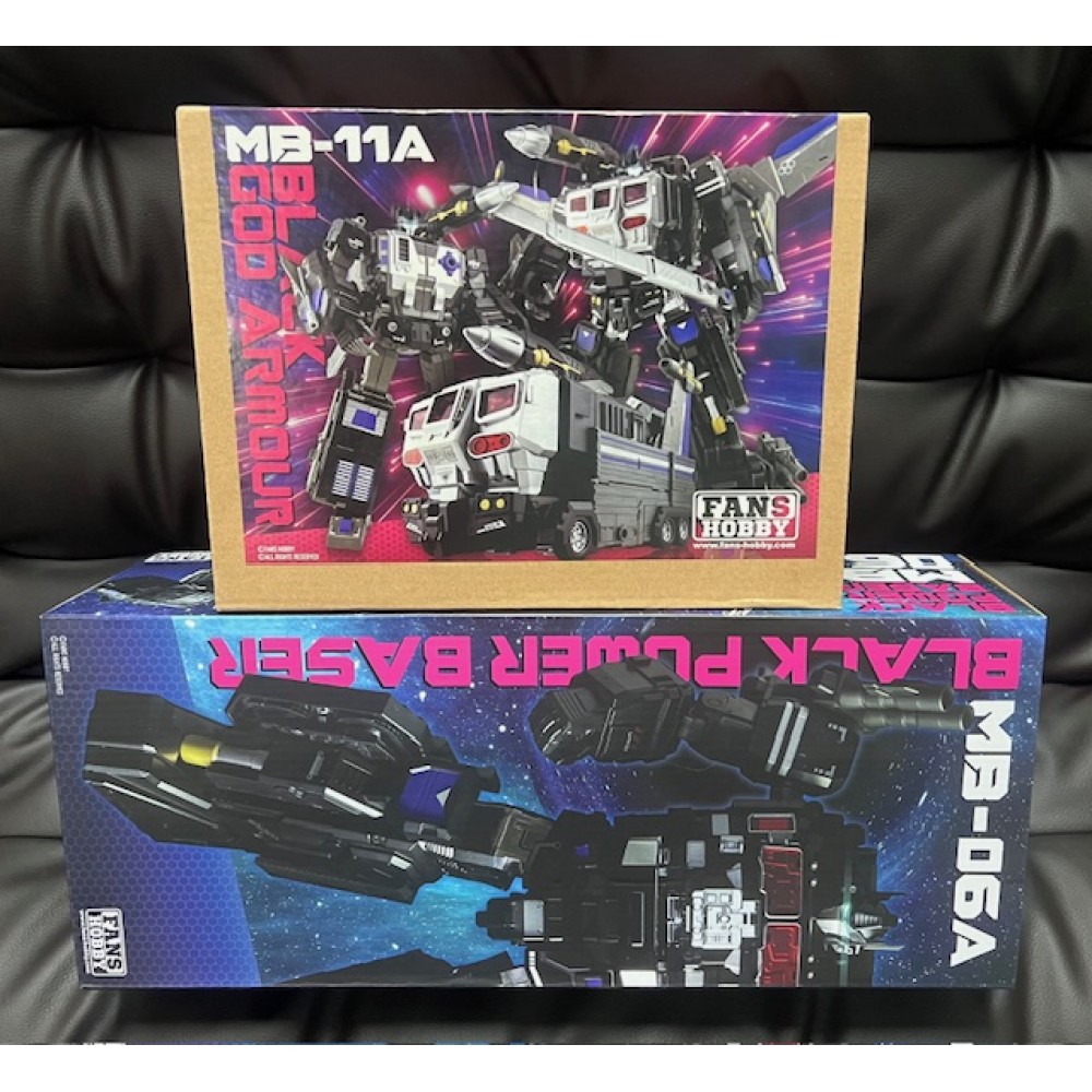 Fans Hobby Master Builder - MB-06A+ MB-11A  Black Power Baser     