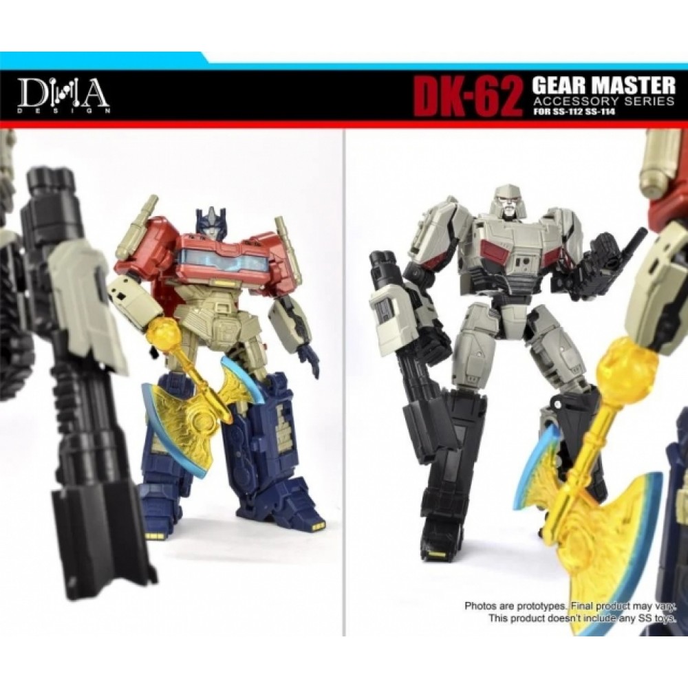 DNA Design - DK-62 Upgrade Kit for Transformers: One Deluxe SS-112 Optimus Prime and Deluxe SS-114 Megatron 
