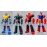 Action Toys Super Robot Vinyl Collection Blocker Corps figures Set of 4 