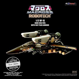 KITZ CONCEPT  Robotech Marcoss 1/72 VF-1S DARK GOLD WITH FAST PACK ARMOUR