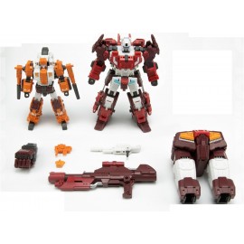 Craftsman Toys DJS-02B and DJS-02C Tacticlord Set of 2 