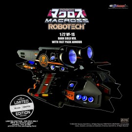 KITZ CONCEPT  Robotech Marcoss 1/72 VF-1S DARK GOLD WITH FAST PACK ARMOUR