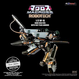 KITZ CONCEPT  Robotech Marcoss 1/72 VF-1S DARK GOLD WITH FAST PACK ARMOUR