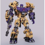 Mecha Invasion Giant Legion Combiner Set of 6  Yellow Version 