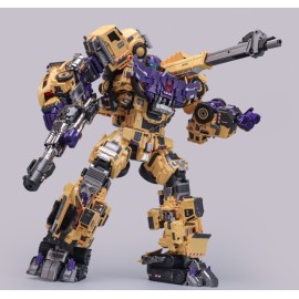 Mecha Invasion Giant Legion Combiner Set of 6  Yellow Version 