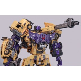 Mecha Invasion Giant Legion Combiner Set of 6  Yellow Version 