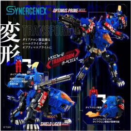 TakaraTomy Transformers Shield-D-Prime Synergenex Series   Zoids x Diaclone  T-Spark   
