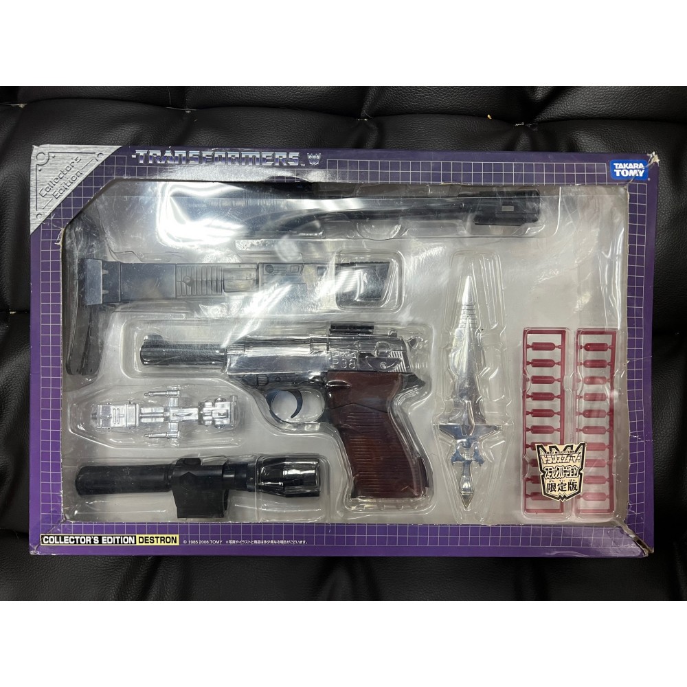 TakaraTomy  TRANSFORMERS G1 Reissue MEGATRON E-hobby Collector's Edition Brown Handle!!