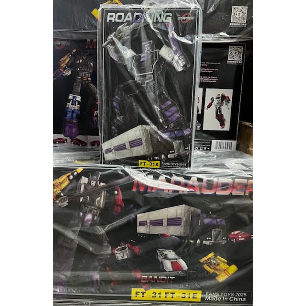 Fanstoys FT-31A Roadking + FT-31E Bandit and FT-31 Marauder  Set of 2 