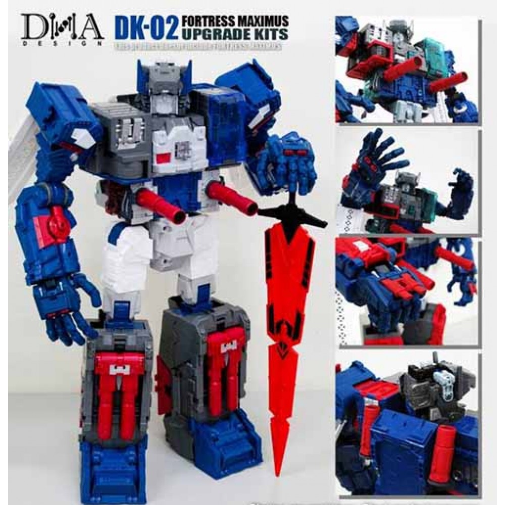DNA Design - DK-02 - Fortress Maximus Upgrade Kit (2023 Rerun)
