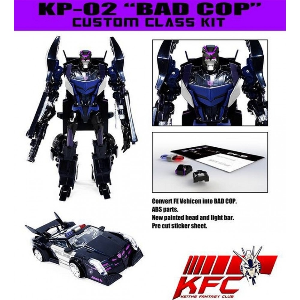 KFC Reveal Bad Cop Auto Assembly Exclusive Custom Class Kit