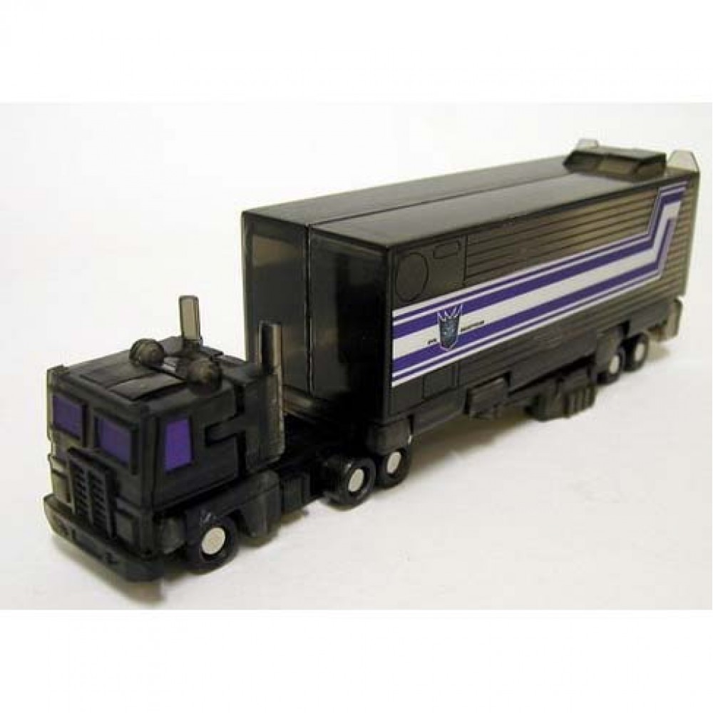 Smallest WST 2.5 Optimus Prime Clear Black with battle